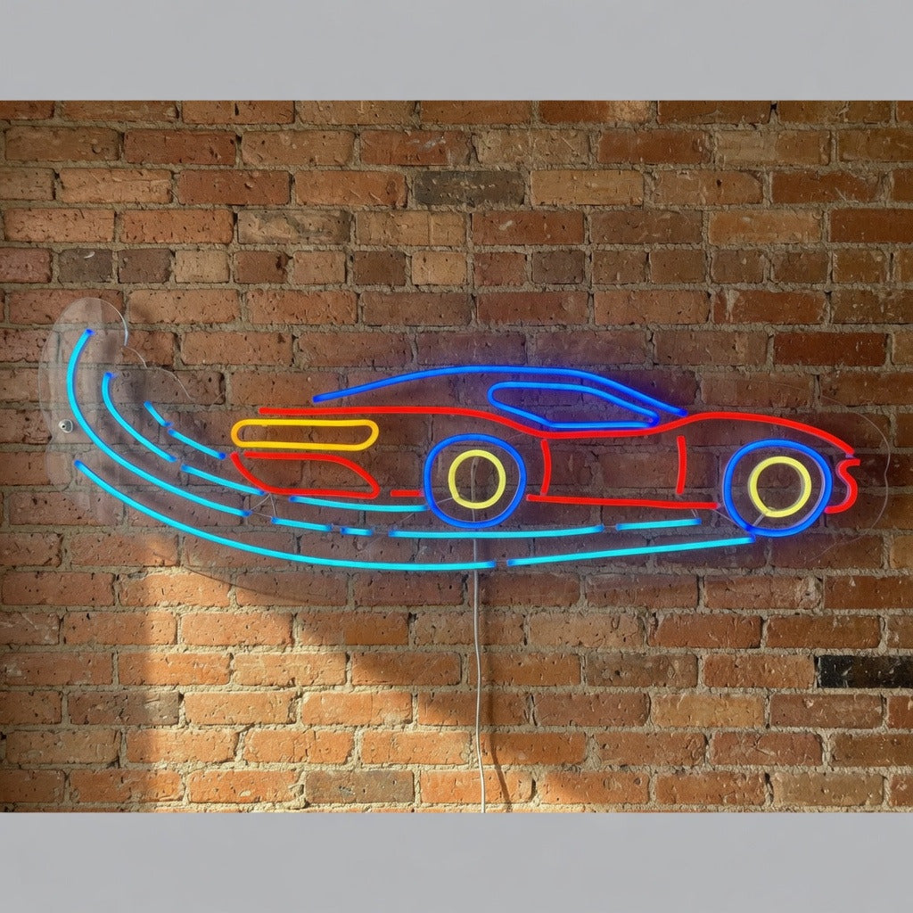 Racing Car LED Neon Sign - Shineneon
