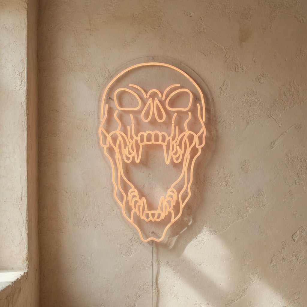 Scream Skull LED Neon Sign - Shineneon