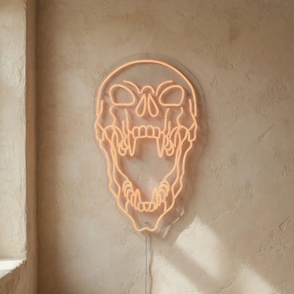 Scream Skull LED Neon Sign - Shineneon