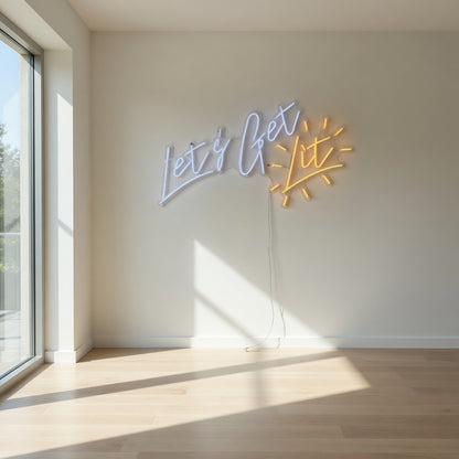 Let's Get Lit LED Neon Sign - Shineneon
