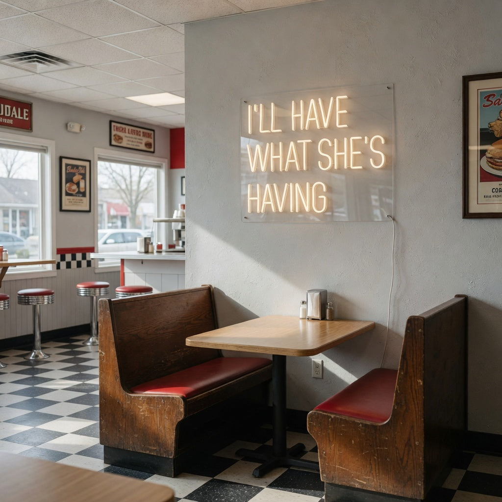 I'll Have What She's Having LED Neon Sign Dimmable Wall Light - Shineneon