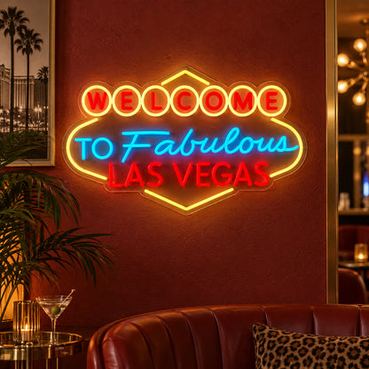Welcome to Fabulous Las Vegas LED Neon Sign - Shineneon