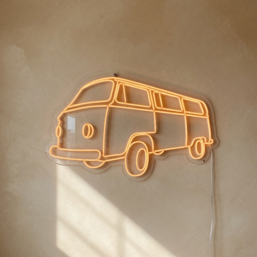 Retro Bus LED Neon Sign - Shineneon