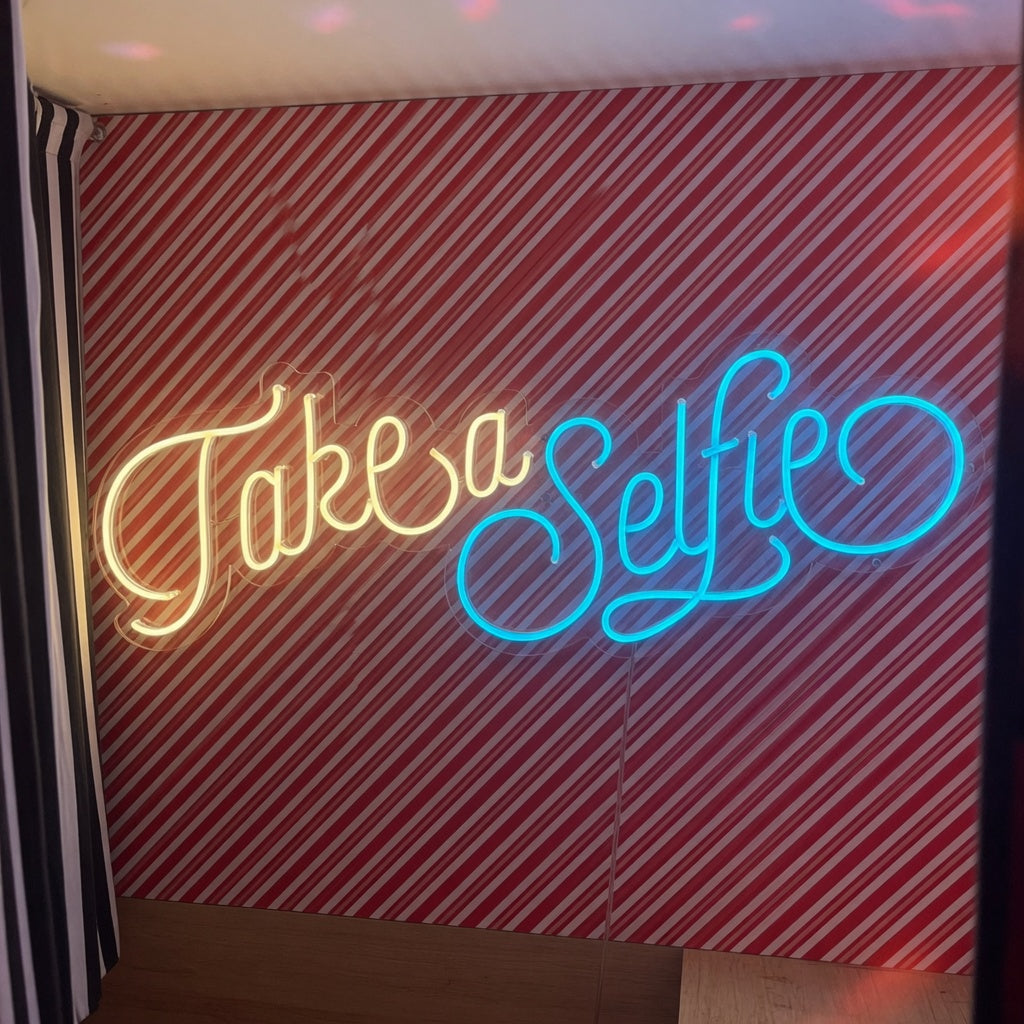Take a Selfie LED Neon Sign for Photo Booth - Shineneon