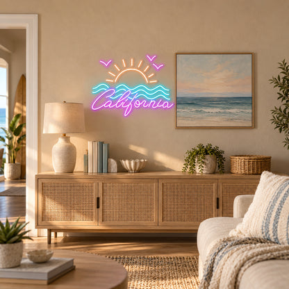California Sunrise Neon Sign - Shineneon