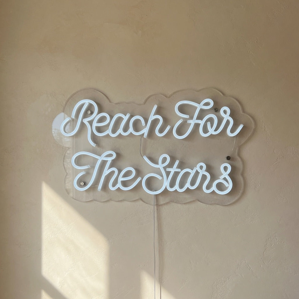 Reach for the Stars LED Neon Sign - Shineneon