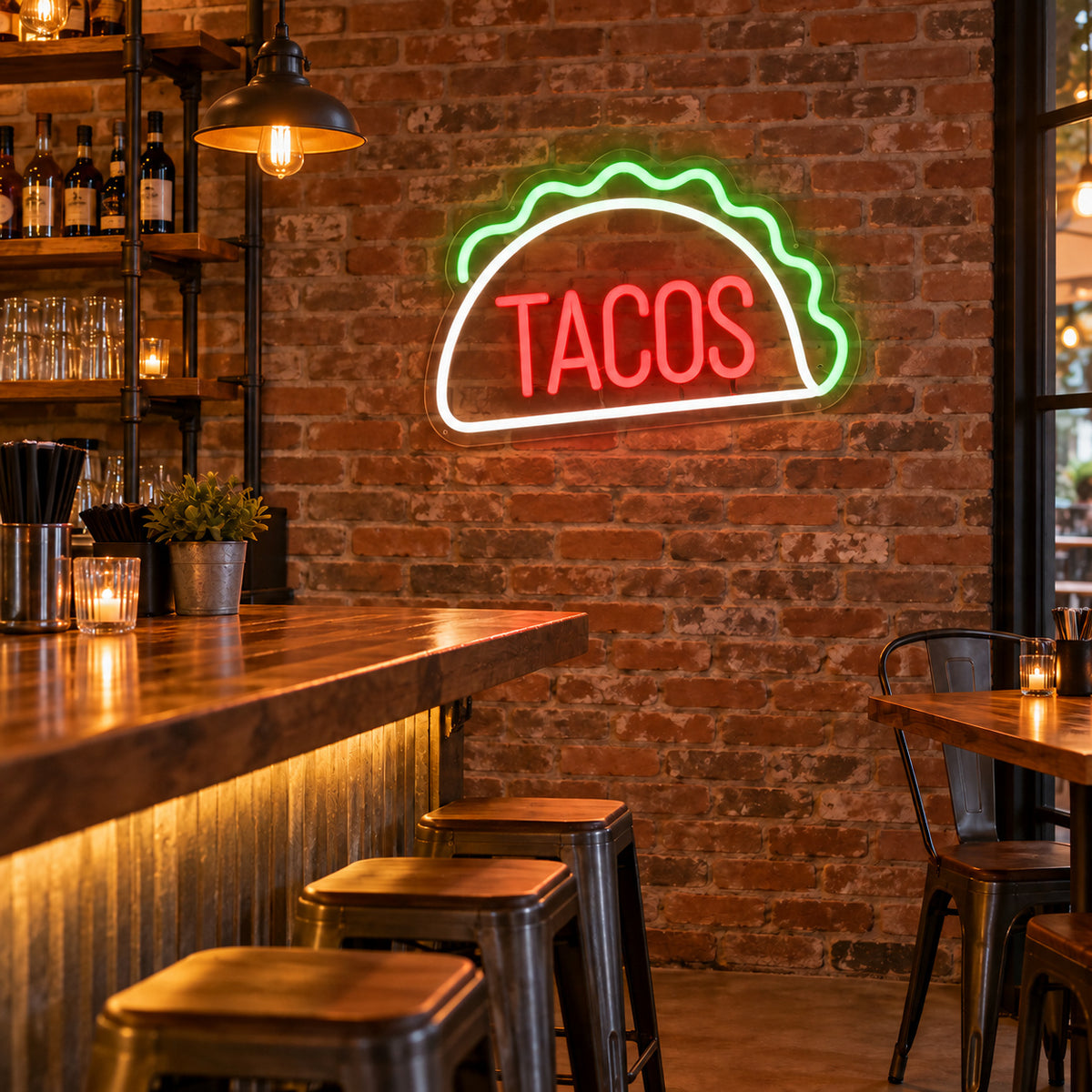 Tacos LED Neon Sign Wall Neon Signs - Shineneon