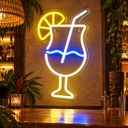 Tropical Cocktail LED Neon Sign - Shineneon