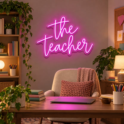 The Teacher LED Neon Sign - Shineneon