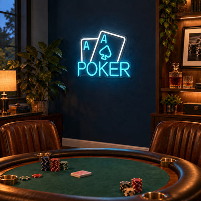 Poker Ace Card LED Neon Sign - Shineneon
