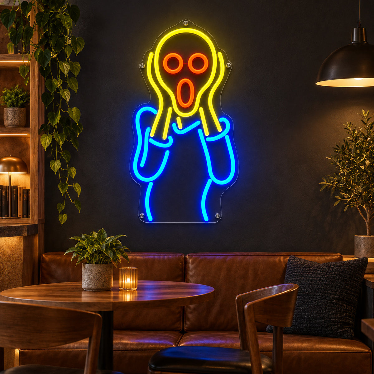 The Scream LED Neon Sign - Shineneon