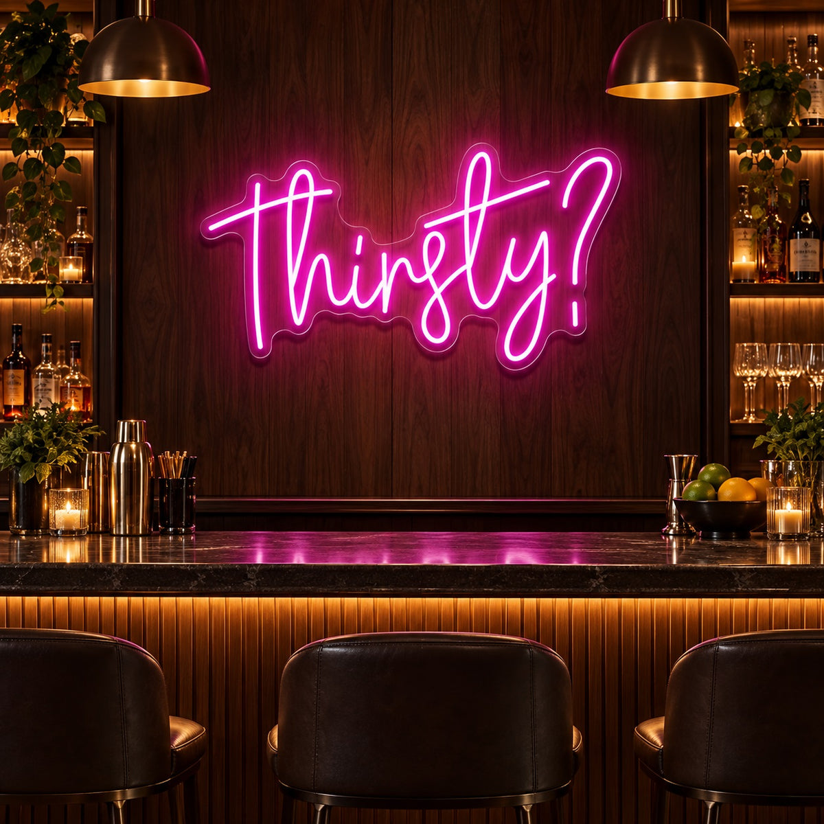 Thirsty LED Neon Sign Wall Neon Signs - Shineneon