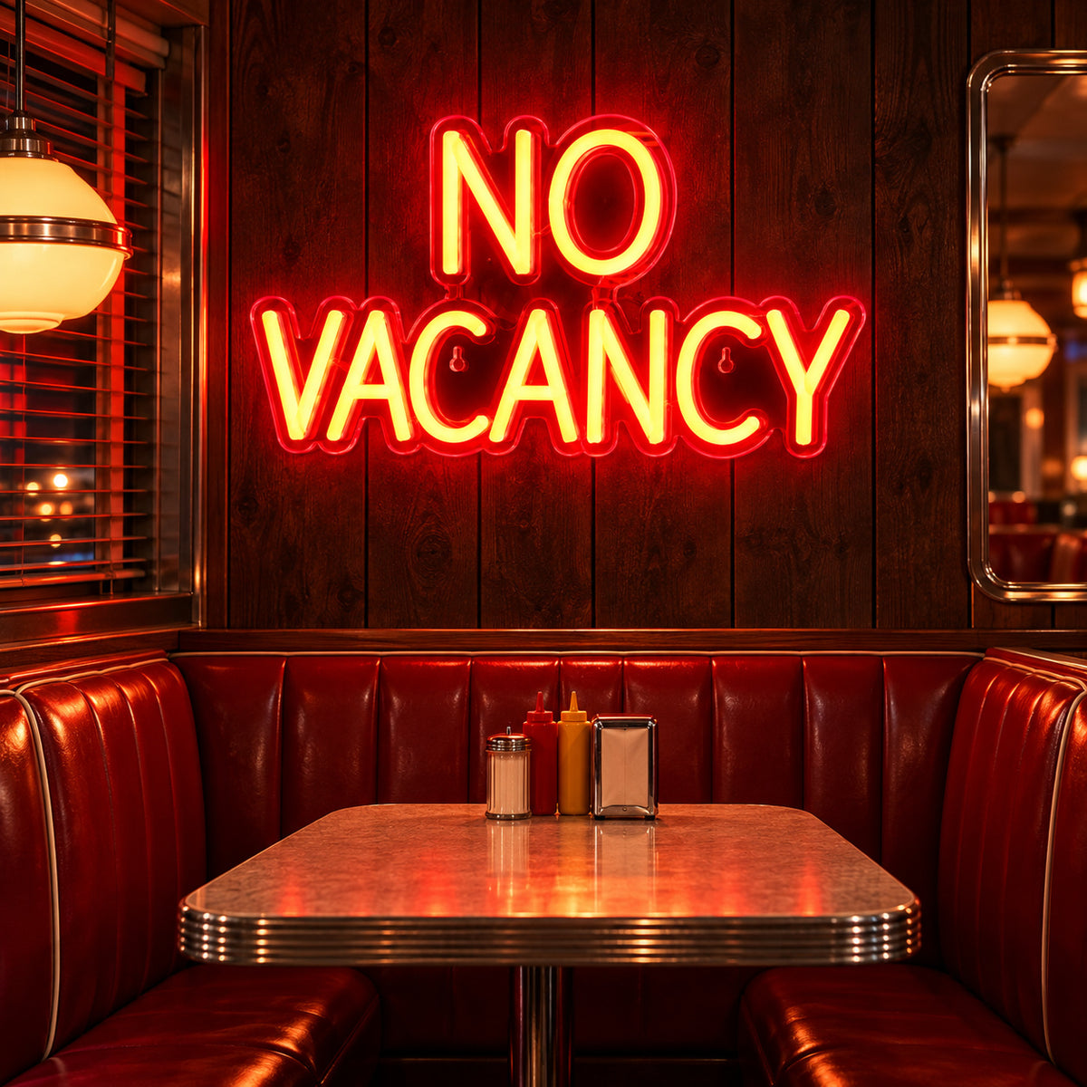 No Vacancy LED Neon Sign Wall Neon Signs - Shineneon