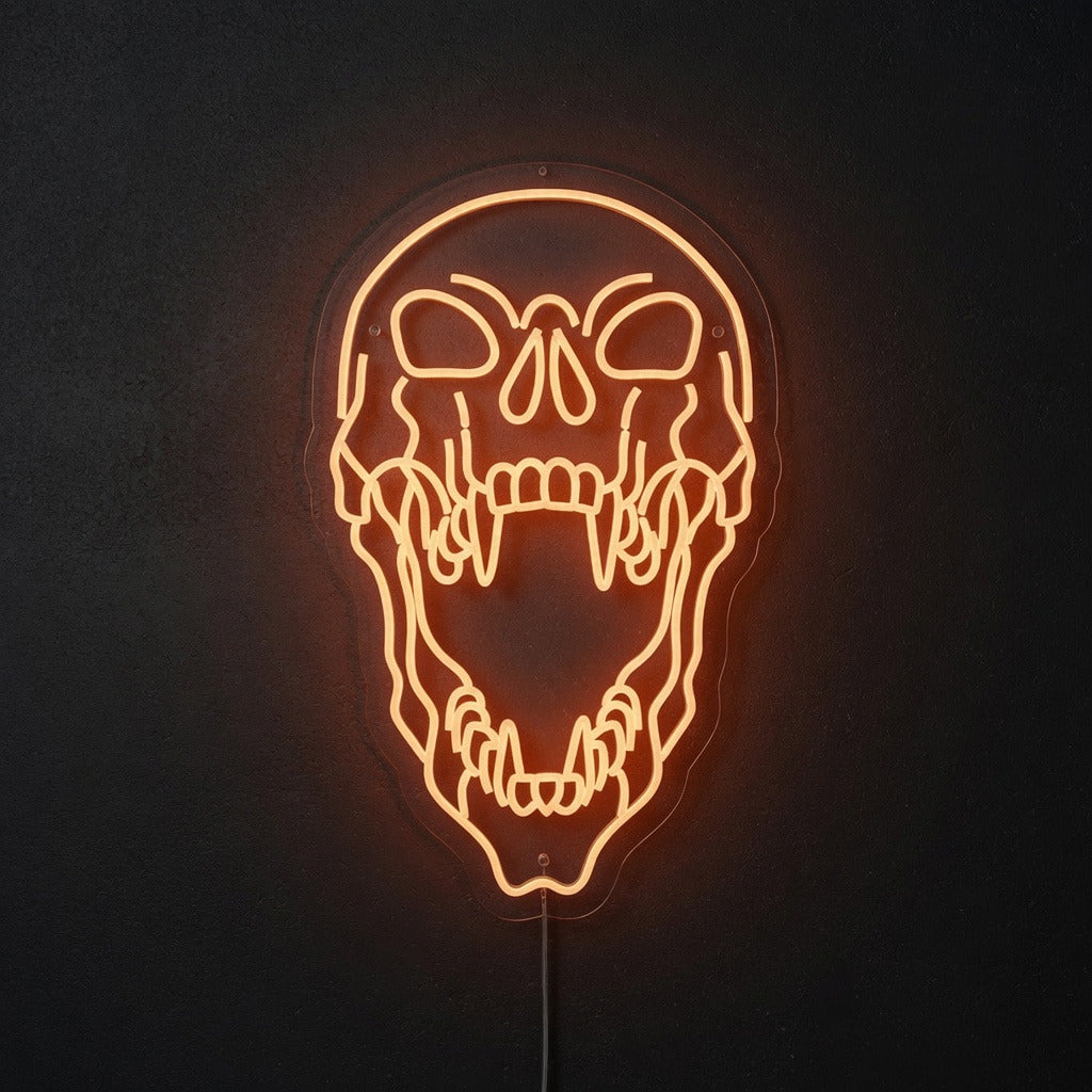 Scream Skull LED Neon Sign - Shineneon