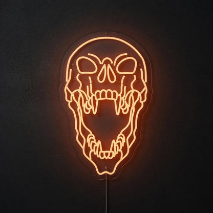 Scream Skull LED Neon Sign - Shineneon