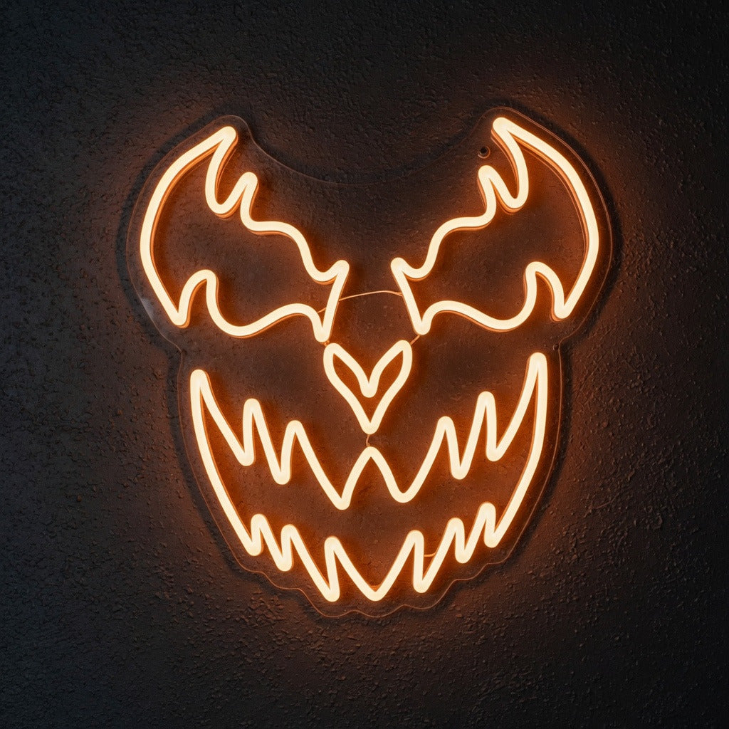 Scary Face Halloween LED Neon Sign - Shineneon