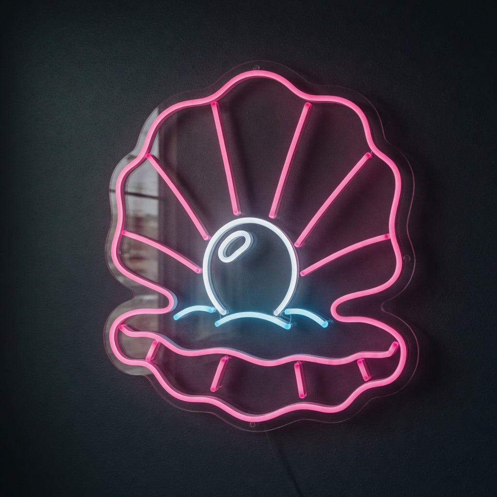 Pearl Sea Shell LED Neon Sign - Shineneon