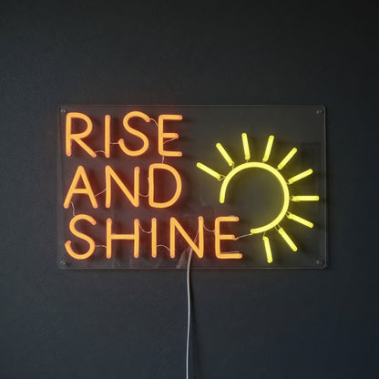 Rise and Shine LED Neon Sign - Shineneon