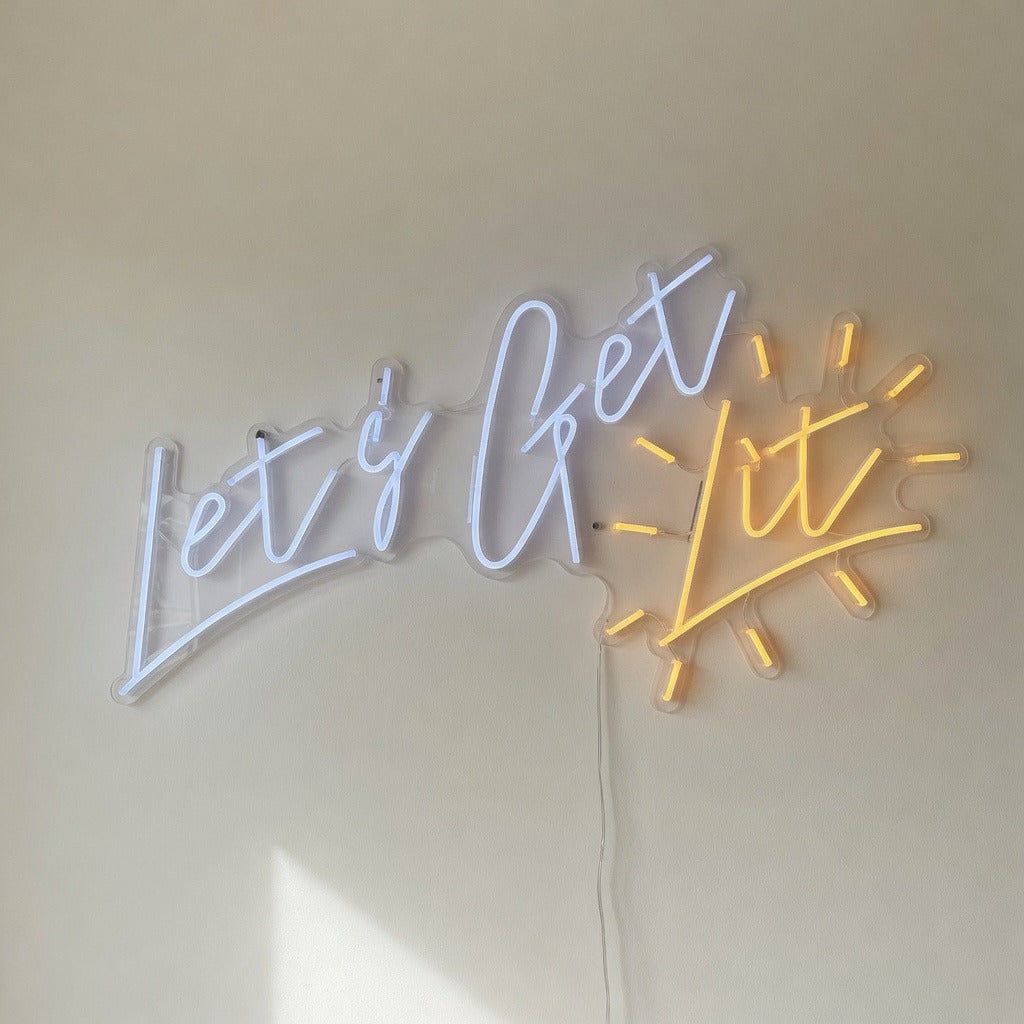 Let's Get Lit LED Neon Sign - Shineneon