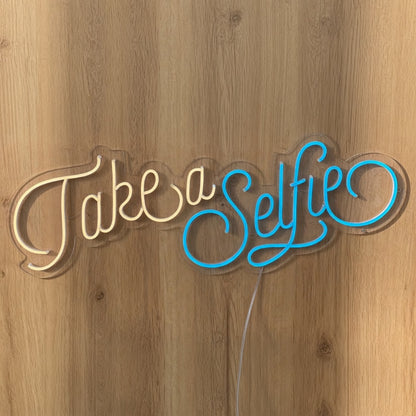 Take a Selfie LED Neon Sign for Photo Booth - Shineneon