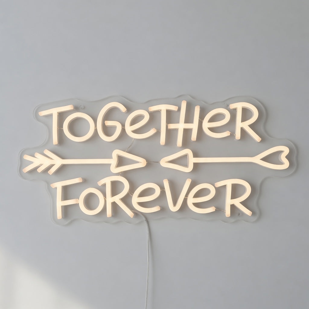 Together Forever LED Neon Sign for Wedding - Shineneon