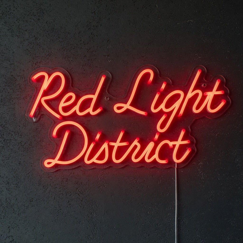 Red Light District LED Neon Sign - Shineneon