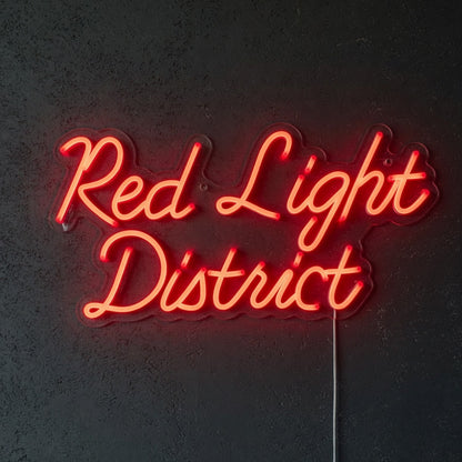 Red Light District LED Neon Sign - Shineneon