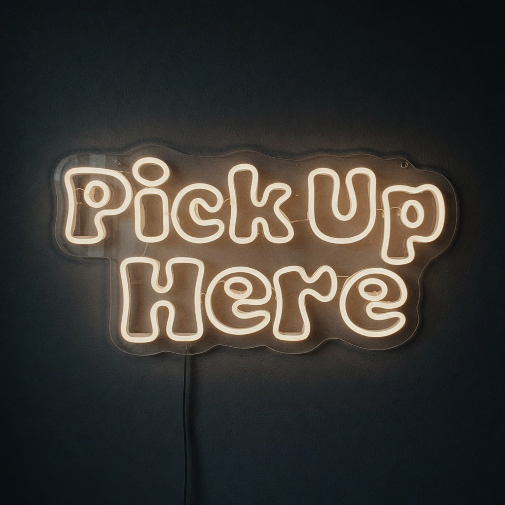 Pick Up Here LED Neon Sign - Shineneon