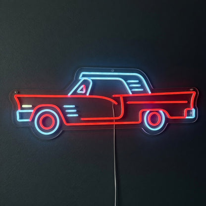 Retro Car LED Neon Sign - Shineneon