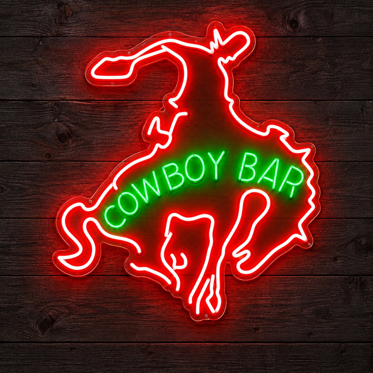 Cowboy Bar Neon Sign Wall Neon Signs - Shineneon