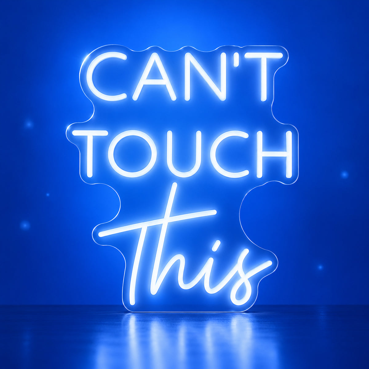 Can't Touch This LED Neon Sign Dimmable Wall Light - Shineneon