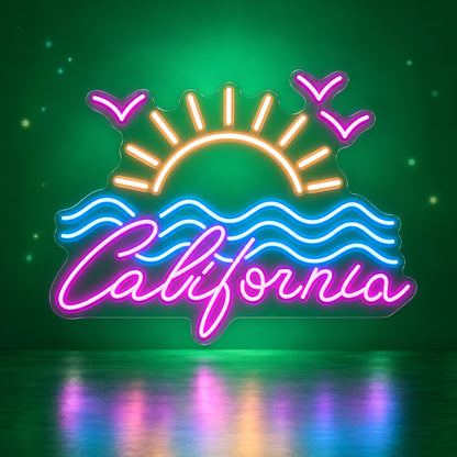 California Sunrise Neon Sign - Shineneon