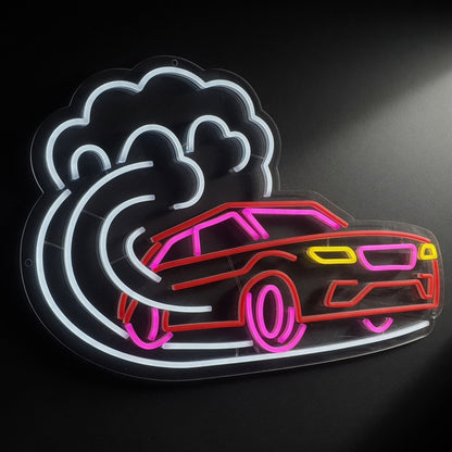 Car Increasing Speed LED Neon Sign - Shineneon
