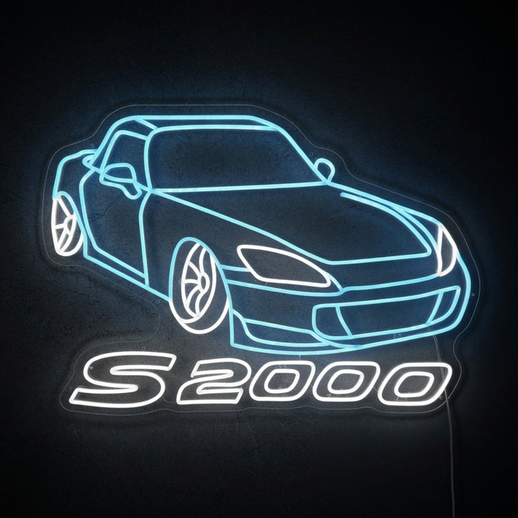S2000 Sports Car LED Neon Sign - Shineneon