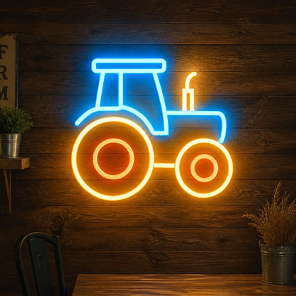 Ranch Tractor Vintage LED Neon Sign Home Neon Signs - Shineneon