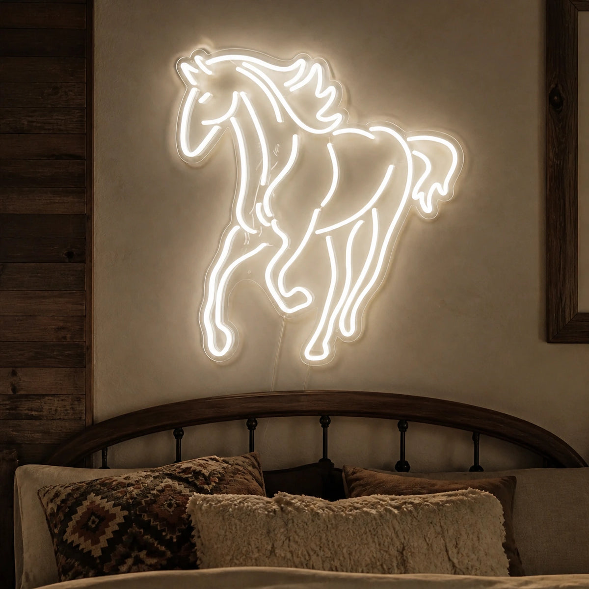 Rearing Horse Vintage LED Neon Sign Wall Neon Signs - Shineneon