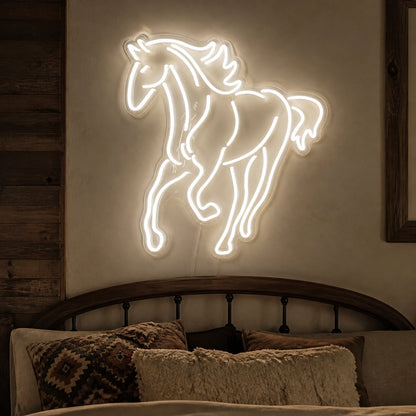 Rearing Horse Vintage LED Neon Sign Wall Neon Signs - Shineneon