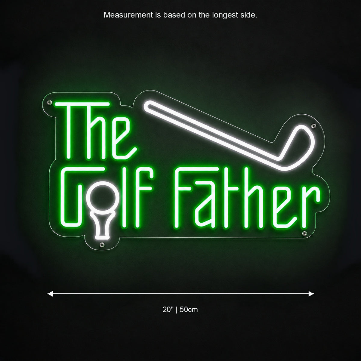 The Golf Father LED Neon Sign Wall Neon Signs - Shineneon