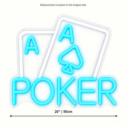 Poker Ace Card LED Neon Sign - Shineneon