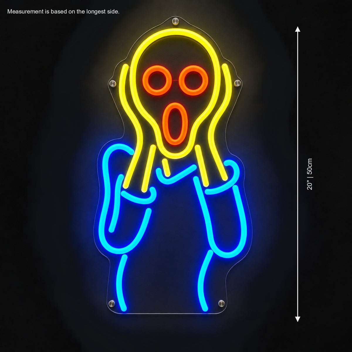 The Scream LED Neon Sign - Shineneon