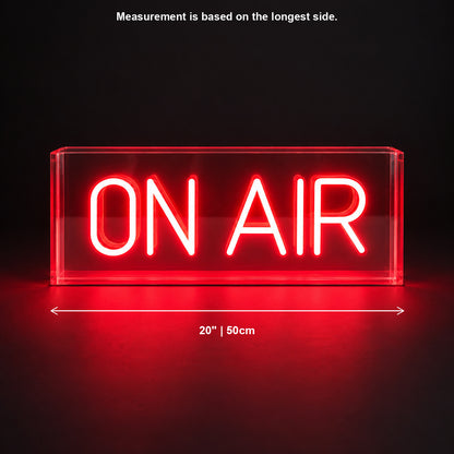 On Air Acrylic Neon Light Box Hz02 LED Neon Sign - Shineneon