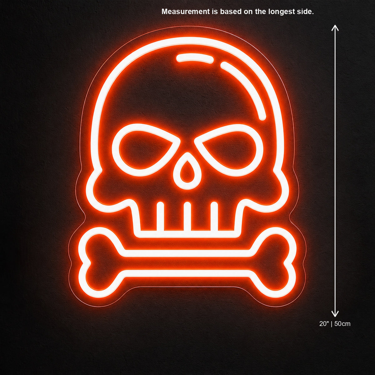 Skull Dangerous Goods LED Neon Sign - Shineneon