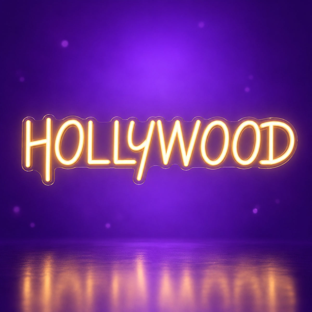 HOLLYWOOD LED Neon Sign - Facebook Ad Image