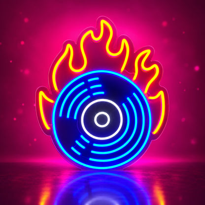 Hot Wheels LED Neon Sign for Man Cave Dimmable Wall Decor - Facebook Ad Image