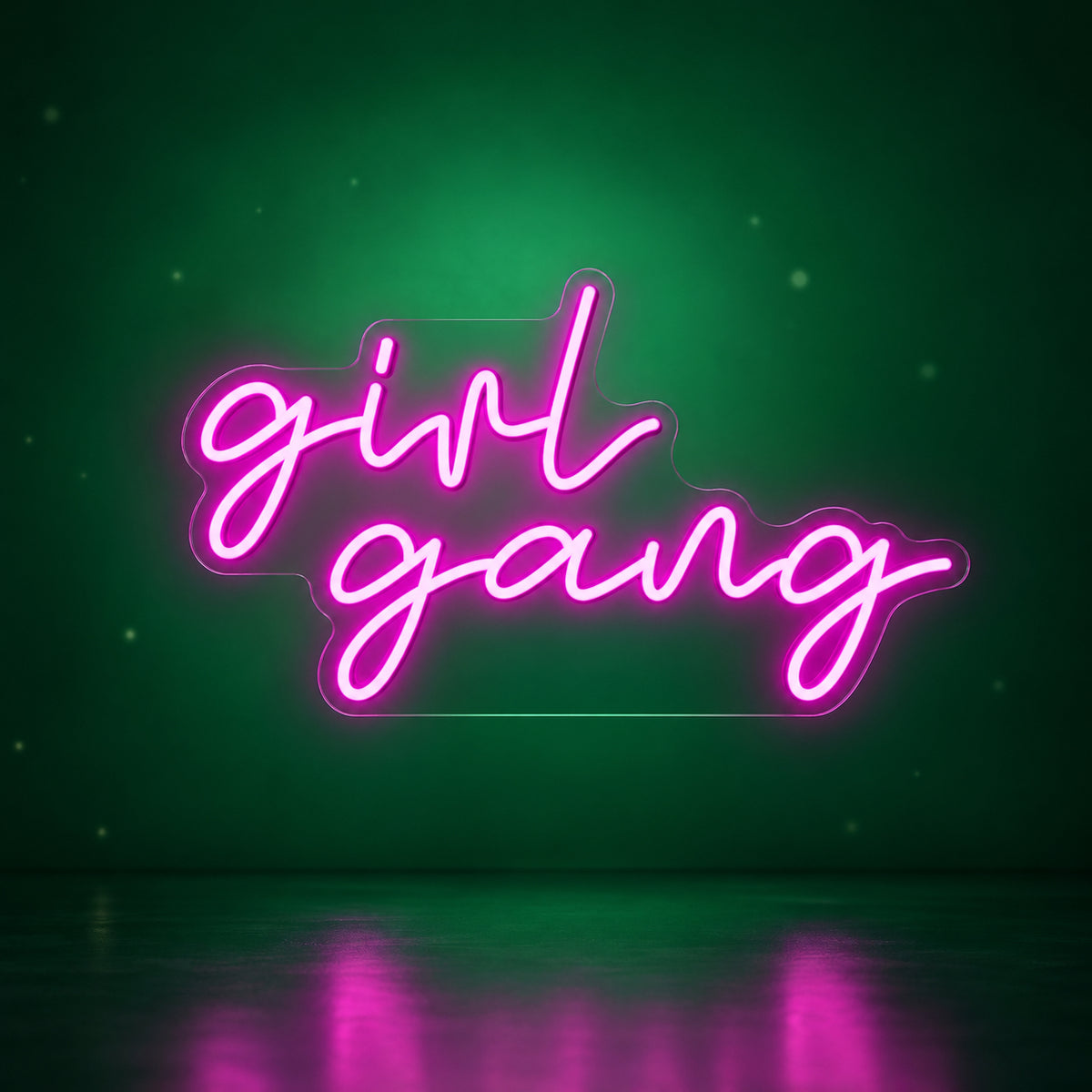 GirlGang Neon light - Facebook Ad Image