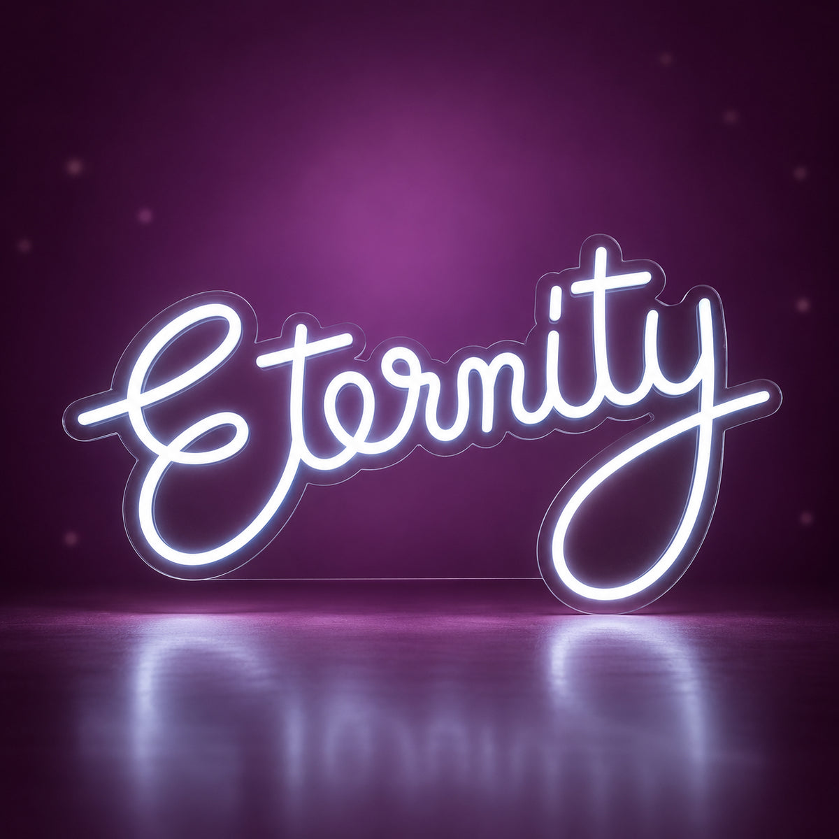 Eternity LED Neon Sign for Wedding Light Up Party Decor - Facebook Ad Image