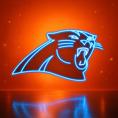 Carolina Panthers Neon Sign - Facebook Ad Image