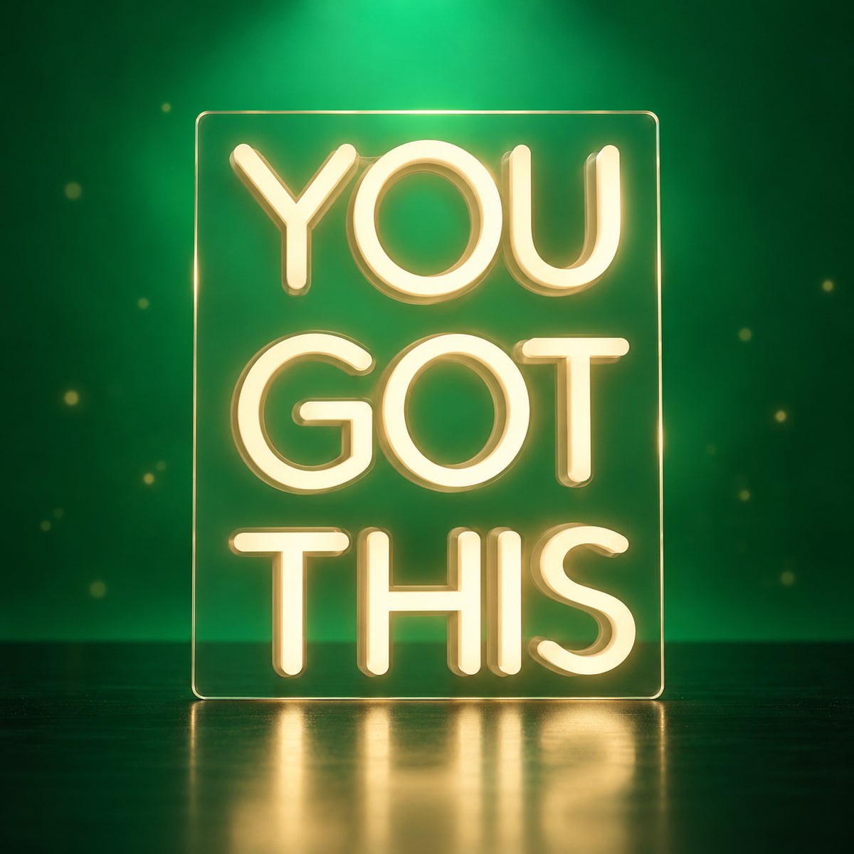 You Got This LED Neon Sign Boxed Caps Stack - Facebook Ad Image