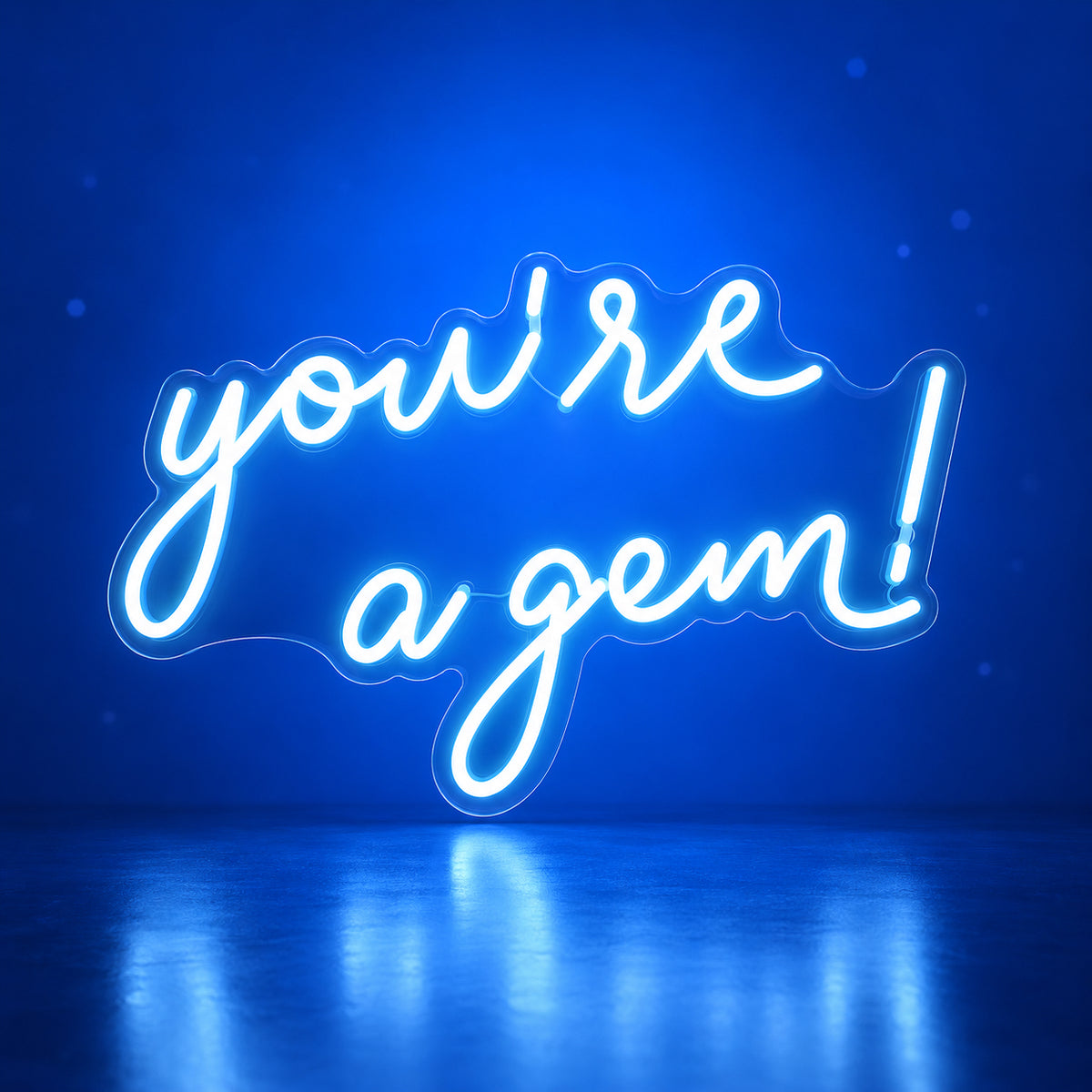You're a Gem LED Neon Sign Dimmable Wall Light - Facebook Ad Image