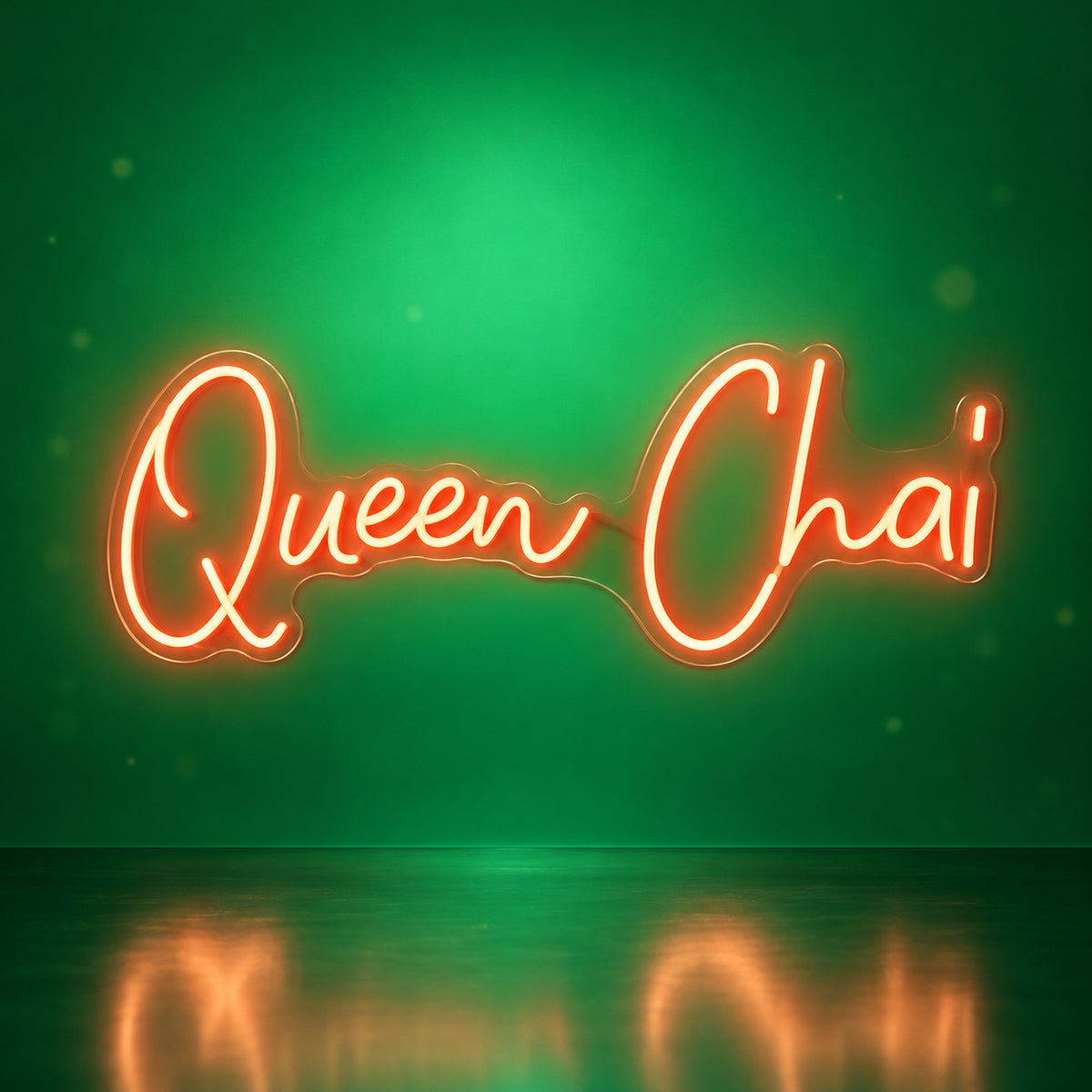 Queen Chai LED Neon Sign Dimmable Wall Light - Facebook Ad Image